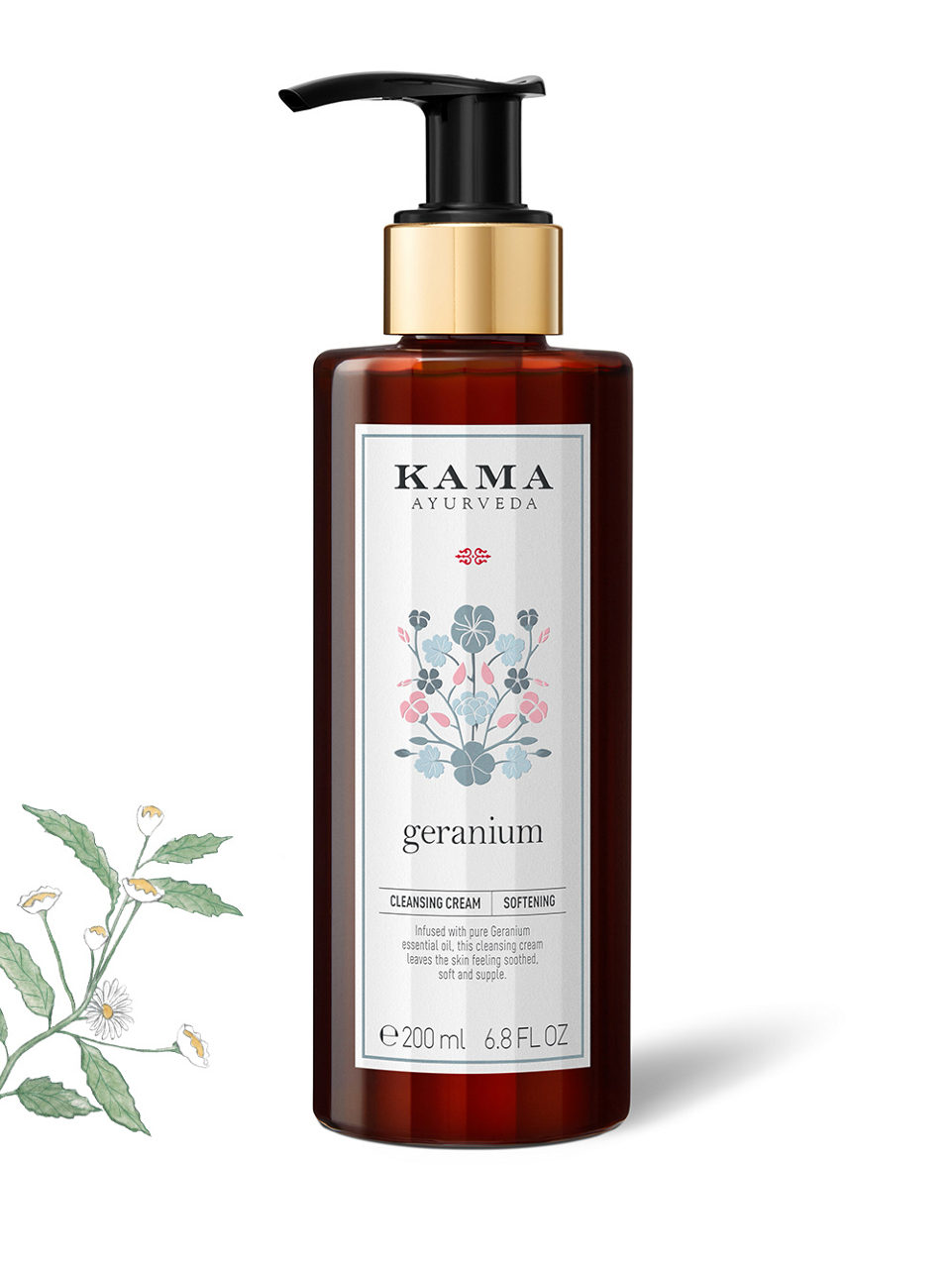 KAMA GERANIUM CLEANSING CREAM 200ML