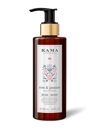 Rose & Jasmine Body Lotion 200ml | Kama Ayurveda